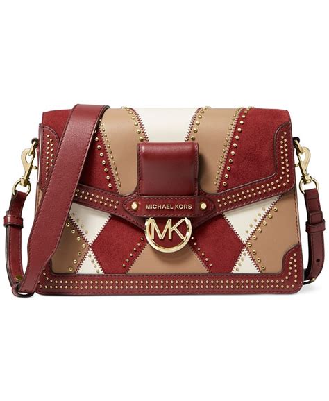 michael michael kors jessie flap leather shoulder bag|michael kors shoulder crossbody bag.